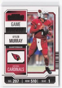 Biglietto Gioco 2023 Panini Contenders Kyler Murray #3 Bronzo - Foto 1 di 2