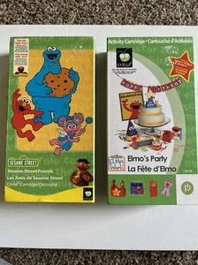 Lot of 2 Sesame Street Friends & Elmo’s Party Cricut Cartridges Linkage Unknown - Picture 1 of 5
