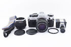 [Near Mint]Canon Ae-1 Program 35Mm Film Camera Silver/Nfd 50Mm F/1.4 From Japan