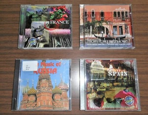 4 CDs. Music of Spain, France, Italy, Russia - Picture 1 of 2