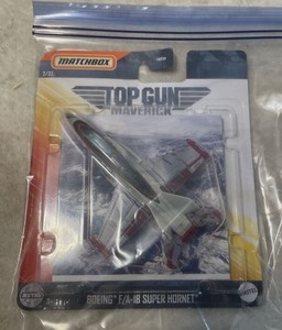 Matchbox Top Gun Maverick Boeing F/A-18 Super Hornet 4/32 NEW Mattel