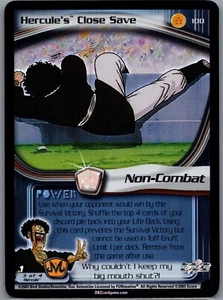 1x DBZ CCG HERCULE'S CLOSE SAVE 100 HOLO FOIL RARE BABIDI SAGA DRAGON BALL Z - Picture 1 of 1