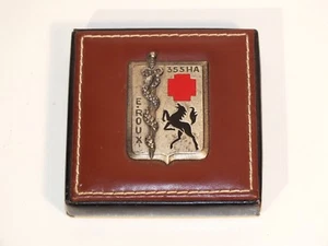 Presse papier Drago - Insigne Hopital des Armées 355 HA E.Roux - Imagen 1 de 6