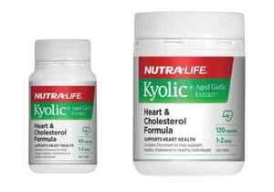 Best Price NUTRA-LIFE KYOLIC AGED GARLIC EXTRACT 60 120 Capsules - Picture 1 of 3