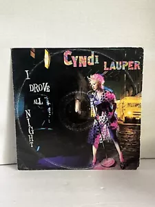 Cyndi Lauper - I Drove All Night EP (Record, 1989) vintage 12” vinyl promo LP - Picture 1 of 5