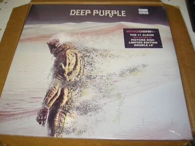 Deep Purple - Whoosh! double LP new sealed Ear Music picture disc hard rock - Image 1 of 2