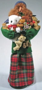 Caroler with Teddy Bear Babies Doll by Helen Sabatte - Picture 1 of 1