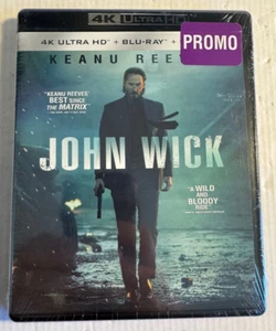 John Wick 4K Ultra HD Blu Ray SEALED NEU Promo + Digital Copy 2014 2 Discs - Bild 1 von 4