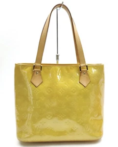 Louis Vuitton LV Hand Bag Houston Yellow Vernis 1260108 - Picture 1 of 12