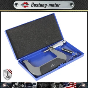 Outside Micrometer 3-4"/0.0001" Carbide Tipped High Quality Precision Micrometer - Picture 1 of 7