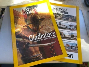 Set of (2) NATIONAL GEOGRAPHIC Magazines -July 2021 & Aug 2021 ~ Very Good Cond. - Foto 1 di 3