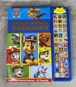 Nickelodeon Paw Patrol - Sound Storybook Treasury 39-Button Sound Book - Foto 1 di 11