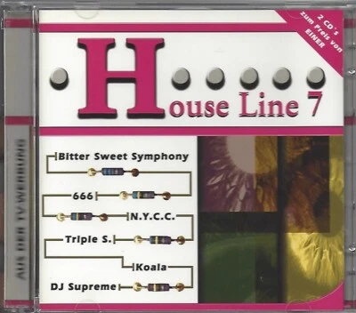 HOUSE LINE 7 * NEW 2CD COMPILATION 1998 * NEU - Bild 1 von 2