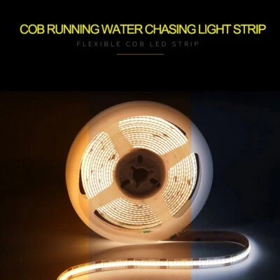 CCT WS2811 IC SPI COB Strip Light Addressable 576LED/m 2700K to 6500K 10mm Wide - Image 1 of 4