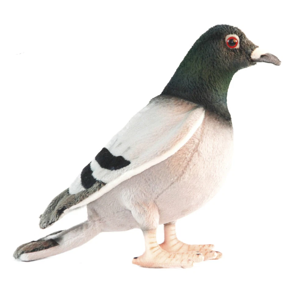 29cm L Hansa Pigeon Realistic Hand-crafted Soft Animal Plush Toy Gift