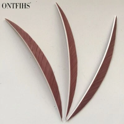 50pcs 5" Banana Archery Fletches Arrow Feathers Fletching Arrow Accessories - Image 1 of 4