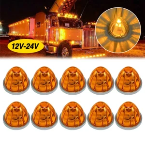 1-10PCS LED Watermelon Lights Indicator Side Marker Clearance Lamp Truck Trailer - Picture 1 of 14