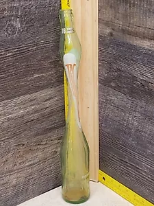 Vintage RC Cola Royal Crown Stretched Long Art 16oz Pint Glass Bottle - Picture 1 of 8