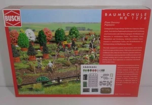 % - Busch H0 1276 Bausatz Baumschule NEU & OVP - Bild 1 von 3