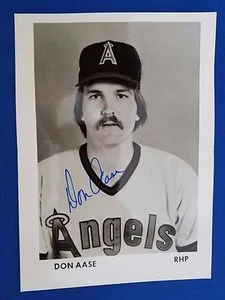 Foto autógrafa emitida por el equipo de Don Aase Auto Angels de colección RARA - Imagen 1 de 1