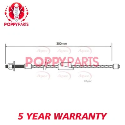 Подходит для Ford Fiesta 2002-2009 Fusion 2002-2012 GCP кабель переднего ручного тормоза - Изображение 1 из 2