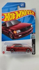 Hot Wheels STH ’89 Mercedes-Benz 560 SEC AMG Red HW Modified Super Treasure Hunt - Picture 1 of 2