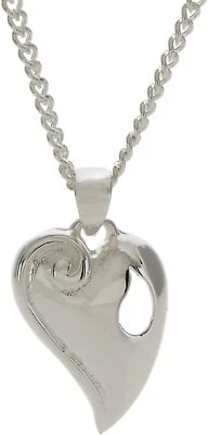 DICKSONS ПОДАРКИ СЕРЕБРЯНОЕ ПОКРЫТИЕ «ВОССОЕДИНЕНИЕ СЕРДЦЕ» ПОДВЕСКА ОЖЕРЕЛЬЕ В ПОДАРОЧНОЙ КОРОБКЕ НОВЫЙ - Изображение 1 из 4