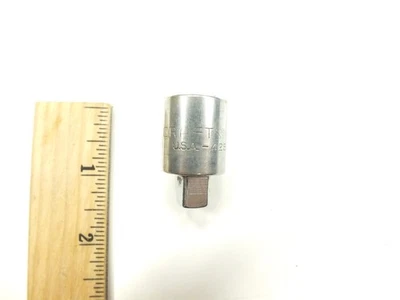 CRAFTSMAN TOOLS 1/2" to 3/8" DRIVE RATCHET SOCKET ADAPTER  USA 4259 -v- ADAPTOR - Image 1 of 4