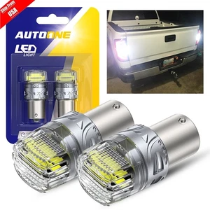 AUTOONE 3157 LED DRL Driving Daytime Running Light Bulbs 4114 4157 6000K White - Picture 1 of 14