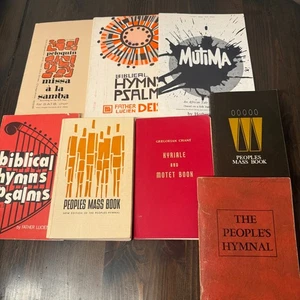 Libro de misas de himnario cristiano lote de 8 canciones más - Imagen 1 de 12
