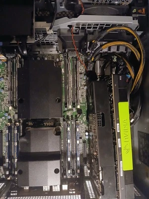 GPU Workstation PC everything included Dell T7610 256GB RAM M10 GPU Dual Xeon - Image 1 of 4