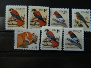 US SC# 3031-3045 FLORA FAUNA 7 SELLOS COMO NUEVOS - NH - Imagen 1 de 1