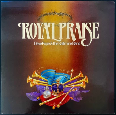Dave Pope & The Saltmine Band - Royal Praise LP (Rare 1984) EXC COND. - Image 1 of 2