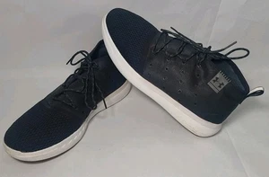 Under Armour Charged Mid Black Sneakers Shoes Men's Size 9 ~ Pre-owned - Picture 1 of 11