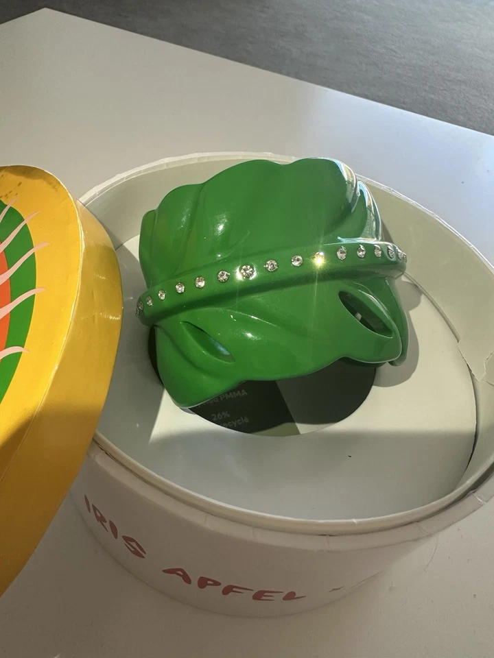 Brazalete Brazalete IRIS APFEL X para H&M Enorme Verde XS/S NUEVO CON ETIQUETAS Foto 1 de 4