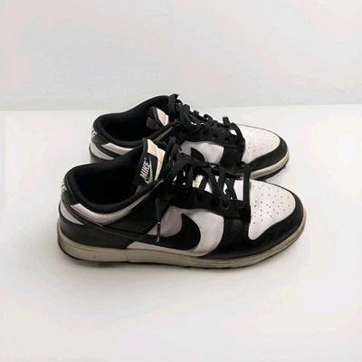 Talla 12 - Nike Dunk Low Negro Blanco W Foto 1 de 4