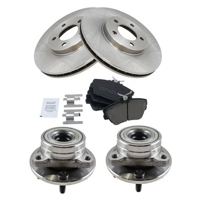 TRQ BKA18349 Disc Brake Kit For Lincoln Continental 1995-2002 Front F3LY2001A Foto 1 de 4