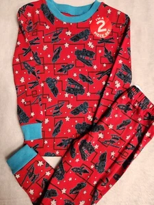 Toddler 3T Boys TRUCKS & CARS 2pc Pants Long Sleeve Pj Set Brand New - Picture 1 of 2