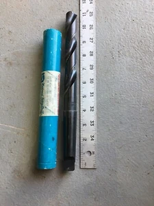 3 MORSE TAPER 57/64" x 10 5/8" DRILL BIT lathe mill mt drilling tool NATIONAL - Picture 1 of 4