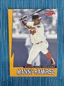 1999 Pacific Invincible Seismic Force #8b Manny Ramirez Cleveland Indians