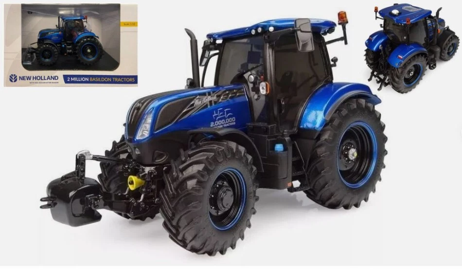 Modellino TRATTORE NEW HOLLAND T7.225 scala 1:32 modellismo statico diecast - Immagine 1 di 1