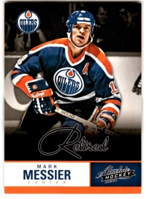 2013-14 Panini Absolute Retired Mark Messier #7 Edmonton Oilers - Image 1 of 2