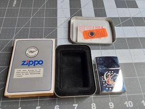 1996 Zippo Miller High Life Beer Witch Moon Boxed - Picture 1 of 5