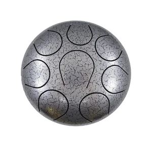 Tambor de percusión musical WuYou 10 pulgadas de alta gama lengua de acero inoxidable con bolsa - Imagen 1 de 3