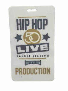 VIP PASS Collection HIP-Hop 50 LIVE ft. RUN DMC SNOOP DOG LIL WAYNE ICE CUBE - Picture 1 of 3
