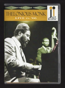 DVD ★ Thelonious Monk Live in 66 ★ (Musique - Concert) Comme Neuf JAZZ ICONS - Picture 1 of 2