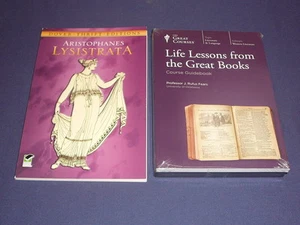 Great Courses DVDs : LIFE LESSONS from the GREAT BOOKS new+ bonus - Foto 1 di 2