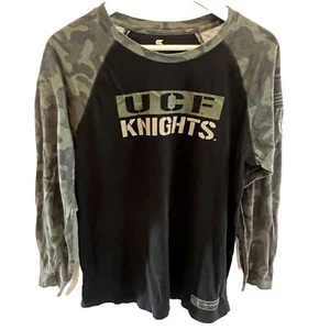 Colosseum UCF Knights Youth XL 20 Camo Henley Shirt College Shirt - Picture 1 of 6