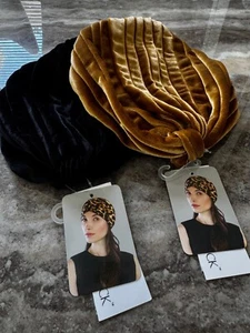Neu mit Etikett - 1 schwarzes Jessica McClintock Turban/Headwrap - Bild 1 von 1