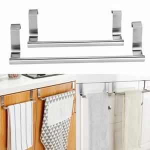 Kitchen Under Cabinet Towel Paper Hanger Rack Organizer Storage Shelf Holder US - Picture 1 of 12
